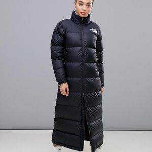 The North Face Nuptse Duster (tnf Black) Women's Coat Size Small (new, no tags)